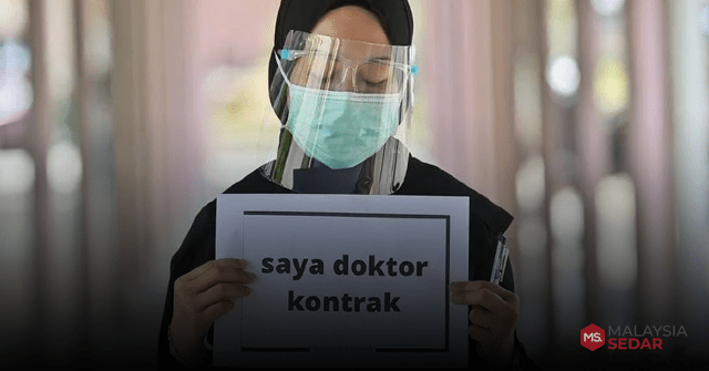 Gempar! Hampir 1,500 Doktor Kontrak Meletak Jawatan