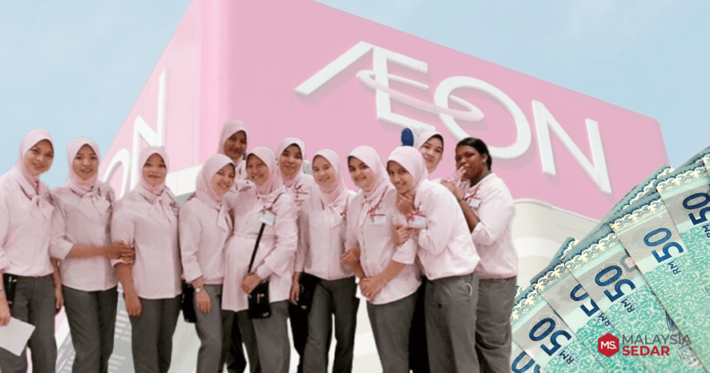 Tahniah! AEON Malaysia dah naikkan gaji minimum pekerja ke RM1500