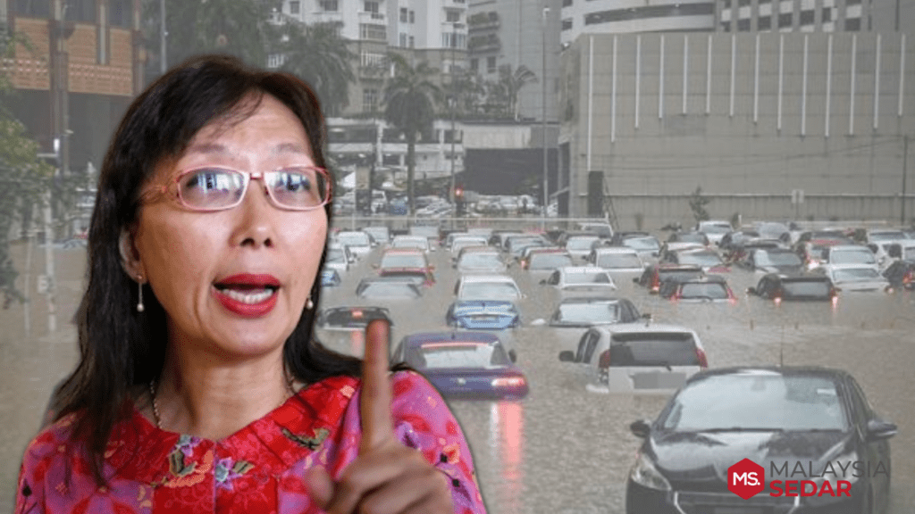 “Shahidan Kassim lesap ketika banjir kilat di Kuala Lumpur” – Teresa Kok